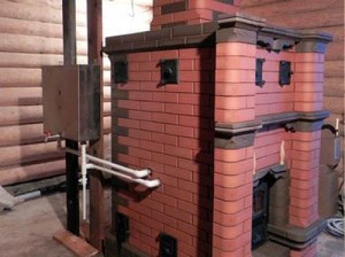 Кирпичная печь для бани с открытой каменкой. Кирпичные печи для бани с закрытой каменкой