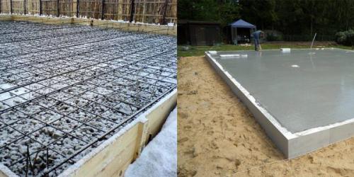 Какой лучше фундамент делать для дома. Плитный (монолитный) тип фундамента