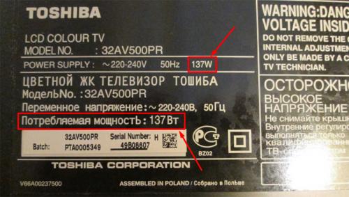 Сколько квт в час потребляет телевизор. Сколько электроэнергии потребляет телевизор