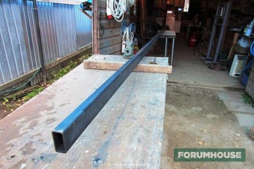 Раздвижные ворота на роликах. Откатные ворота. Вариант 1