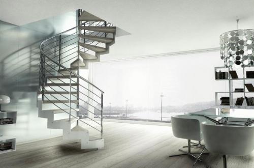 Лестница на одном косоуре. Обустройство косоуров и ступеней 04 Лестница на одном косоуре. Обустройство косоуров и ступеней 04