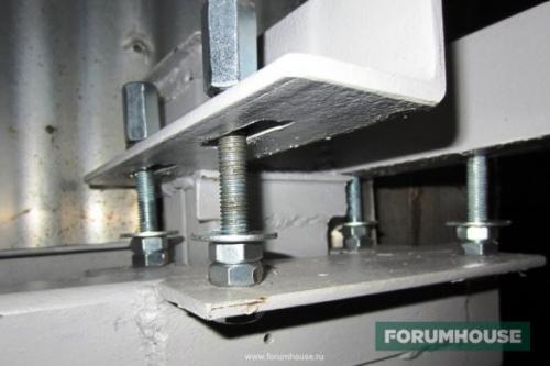 Раздвижные ворота на роликах. Откатные ворота. Вариант 1