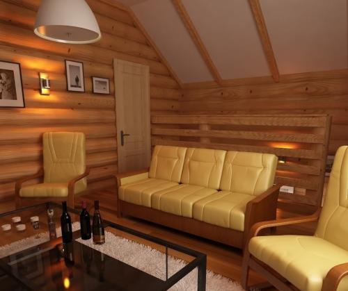 Интерьер помывочной комнаты в бане. Важные условия для создания интерьера