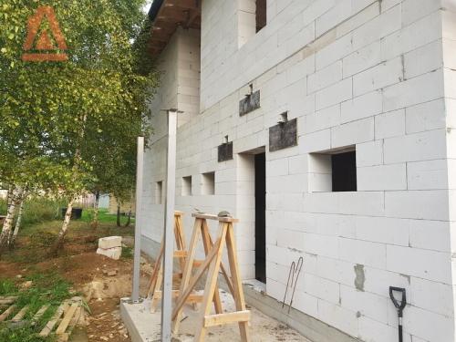 Облицовка фасадным камнем с креплением газосиликата. Облицовка камнем строений из газобетона и пенобетона 12 Облицовка фасадным камнем с креплением газосиликата. Облицовка камнем строений из газобетона и пенобетона 12