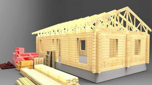 Домокомплект из профилированного бруса. Домокомплекты из профилированного бруса