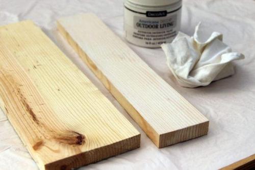 Чем покрасить дерево, чтобы была видна структура. 3 метода покрасить дерево в белый цвет с потертостями или под старину