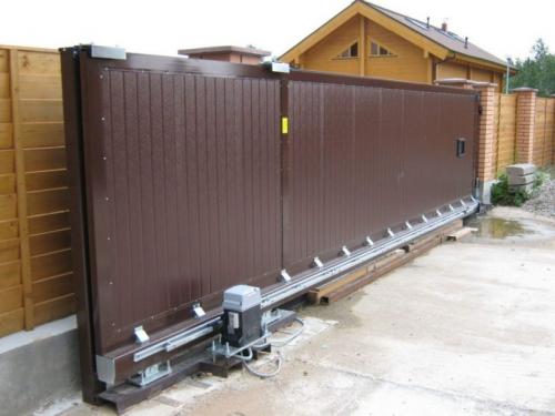 Какой привод для откатных ворот лучше. Основные моменты при выборе привода