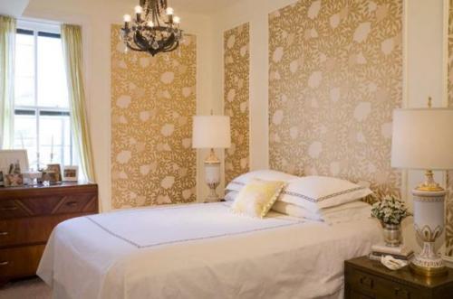 Сочетание цветов обоев в интерьере. Решени.  Сочетание фактур