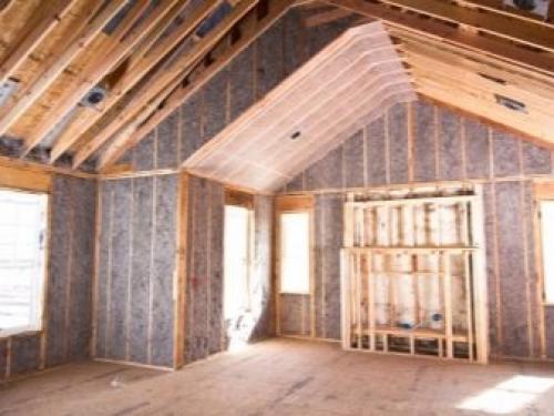 Утепление каркасного дома пенопластом. Внутреннее и наружное утепление каркасных домов пенопластом 02