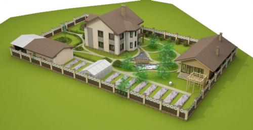 Дизайн земельного участка 6 соток. Участок 6 соток: примеры планировки и варианты обустройства участка в 6 соток (125 фото)