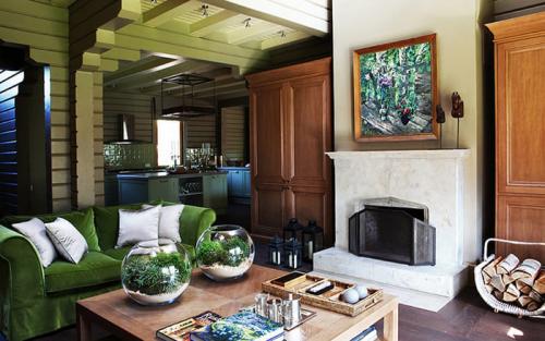 Коричневый и зеленый в интерьере. ОСНОВЫ ПРОЕКТИРОВАНИЯ КОРИЧНЕВО-ЗЕЛЕНОГО ИНТЕРЬЕРА ГОСТИНОЙ