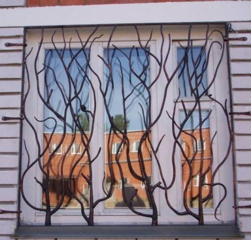 Виды решеток на окна своими руками. Виды оконных решеток