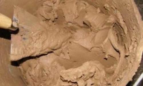 Глина песок штукатурка. Глиняная штукатурка