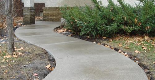 Бетонные дорожки на даче своими руками эконом вариант. Бетонные дорожки