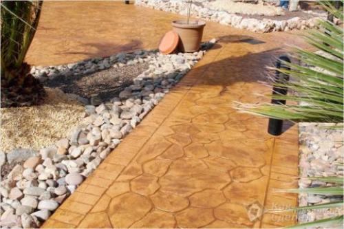 Бетонные дорожки в частном доме своими руками. Как сделать бетонные дорожки на даче своими руками