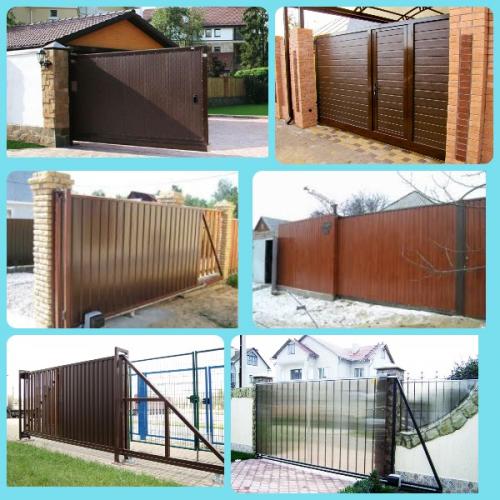 Как установить откатные ворота. Установка откатных ворот