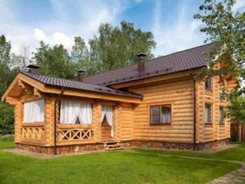 Дома из оцилиндрованного бревна. Подходит ли калиброванный материал для строительства? 16 Дома из оцилиндрованного бревна. Подходит ли калиброванный материал для строительства? 16