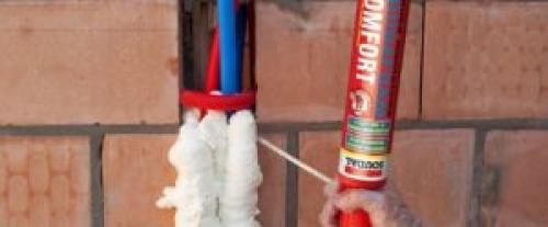 Пена утеплитель для стен. Используется ли монтажная пена из баллона для утепления стен внутри и снаружи дома?