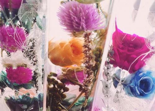 Цветы обработанные глицерином. Консервированные цветы в глицерине