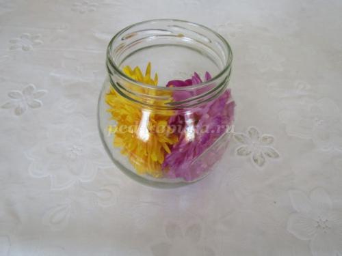 Консервирование цветов в глицерине в бутылке. Консервирование цветов в глицерине. Мастер-класс с фото
