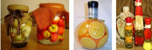 Ягоды в глицерине.