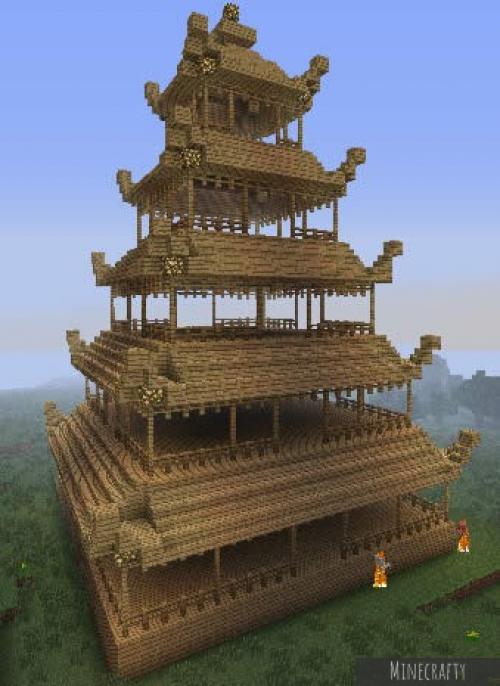 Поэтапное строительство дома в майнкрафт. Процесс строительства