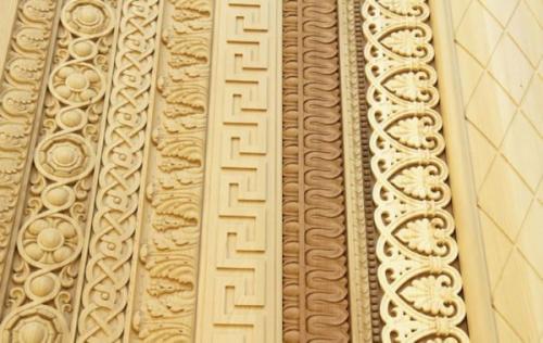 Простые трафареты для наличников. Классификация и выбор древесины