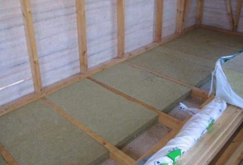 Пол на лагах на балконе. Пол по лагам