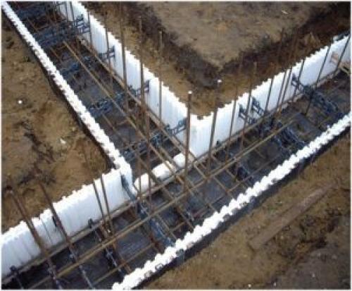 Заливка ленточного фундамента частями. Учет времени при заливке частями