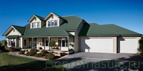 Крыша из профлиста. Кровля из профнастила своими руками: технология устройства + правила установки доборных элементов 04 Крыша из профлиста. Кровля из профнастила своими руками: технология устройства + правила установки доборных элементов 04