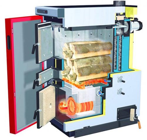 Сделать котел на твердом топливе своими руками. Виды твёрдого топлива для котлов отопления на фото 05