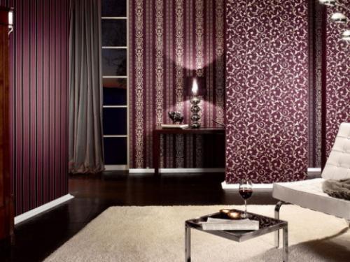 Как клеятся флизелиновые обои на виниловой основе. Варианты дизайна