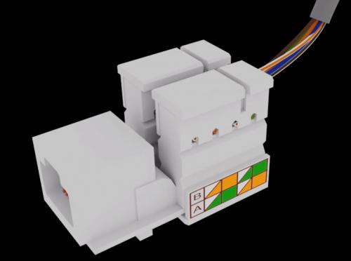 Как установить розетку интернет. Стандарты и схема подключения