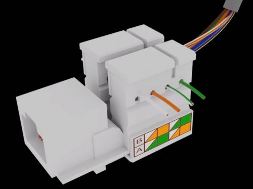 Как установить розетку интернет. Стандарты и схема подключения