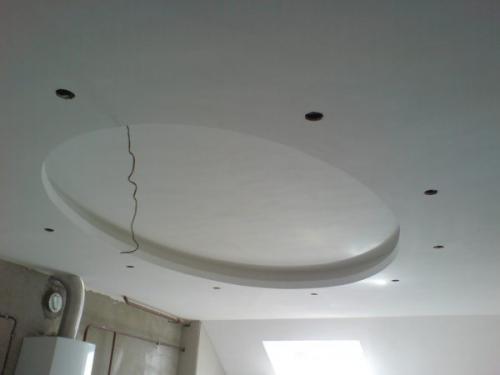 Упал потолок из гипсокартона. Что будет с потолком из гипсокартона если его зальют сверху
