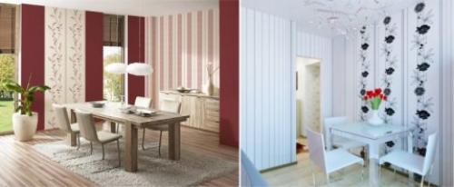 Как клеятся флизелиновые обои на виниловой основе. Варианты дизайна