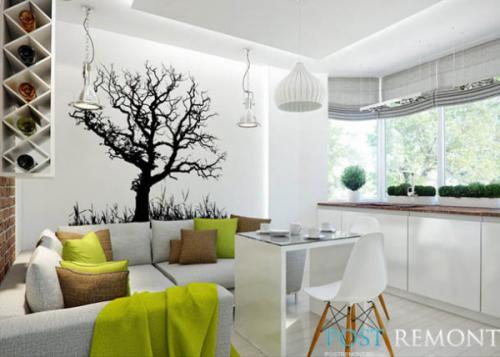 Зеленые акценты в интерьере. Расставляем зеленые акценты в интерьере