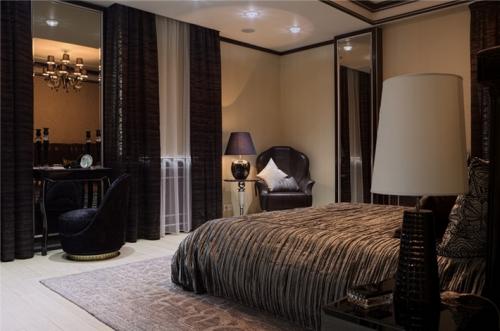 Сочетание коричневого цвета в интерьере. С какими цветами сочетается коричневый в интерьере