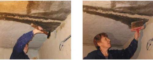 Как выровнять потолок шпаклевкой. Выравнивание потолка шпаклевкой — рекомендации по выбору и этапы работ 12 Как выровнять потолок шпаклевкой. Выравнивание потолка шпаклевкой — рекомендации по выбору и этапы работ 12