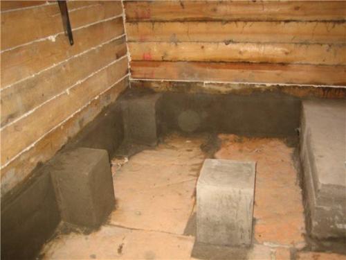 Монтаж пола на лагах. Технология укладки лаг 06