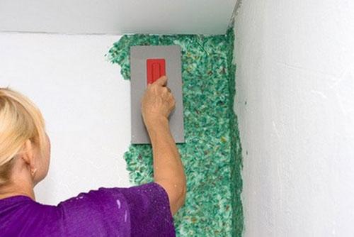 Как клеить бамбуковые обои. Как правильно наносить клей 07