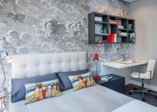 Сочетание серого и коричневого в спальне. Как воспринимается серый цвет?