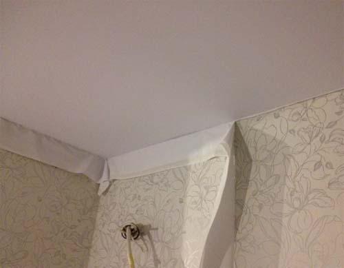 Потолок своими руками тканевый. Тканевый натяжной потолок своими руками