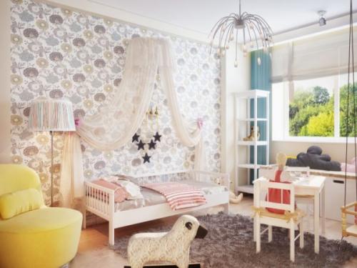 Отделка стен в квартире варианты. Иде.  Обои