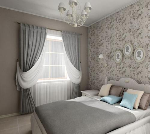 Сочетание серого и коричневого в спальне. Как воспринимается серый цвет?