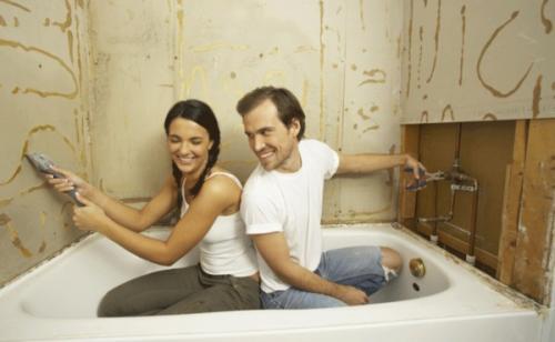 Как класть на стену керамическую плитку. Укладка плитки 21