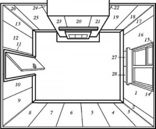 Как правильно клеить обои на потолок. Последующие этапы поклейки обоев 04