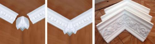 Как приклеить потолочные плинтуса из пенопласта к натяжному потолку. Установка плинтуса для натяжного потолка