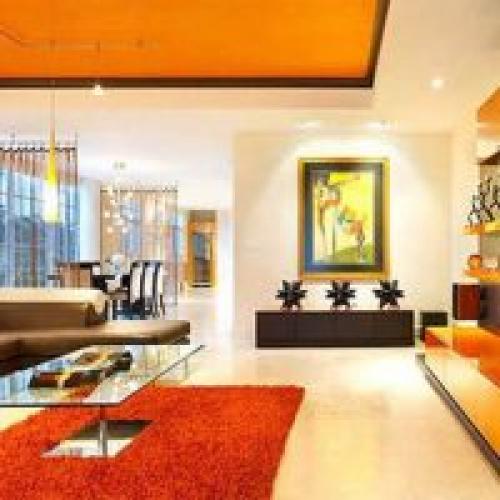 Сочетание в интерьере серого и оранжевого. 50 фото идей дизайна интерьера в оранжевом цвете: 14