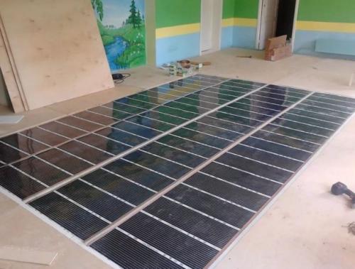 Установка электрического теплого пола своими руками. Виды электрических полов